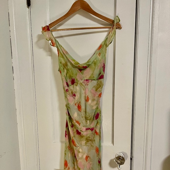 🪷Catherine Malandrino Classic 100% Silk - Picture 1 of 3